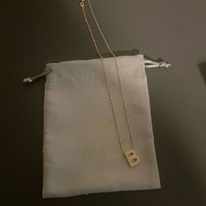 Kendra Scott B Necklace
